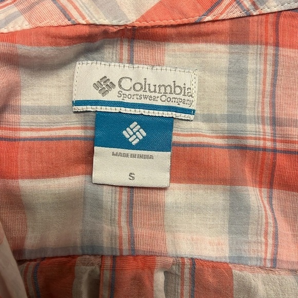 Columbia PFG Women's Plaid Long Sleeve 100% Cotton Button Down Shirt, Sz. S. - Picture 11 of 15